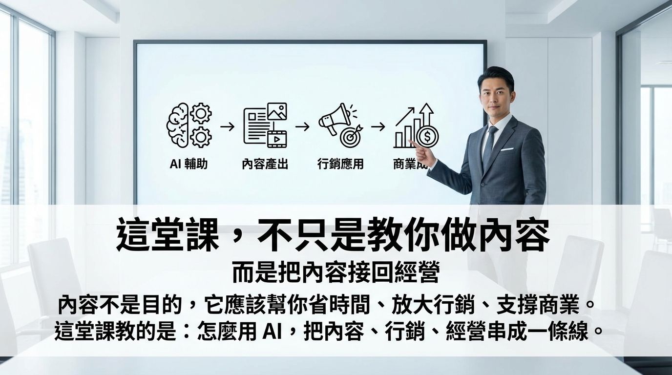 AI行銷3.0班課程圖片 4