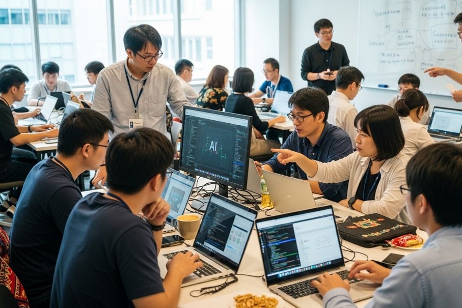 AI課程上課現場照片
